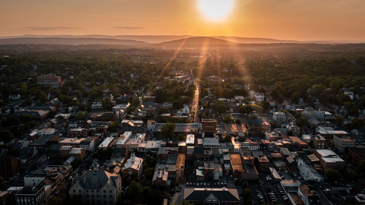 Cinematic drone footage for tourism marketing
