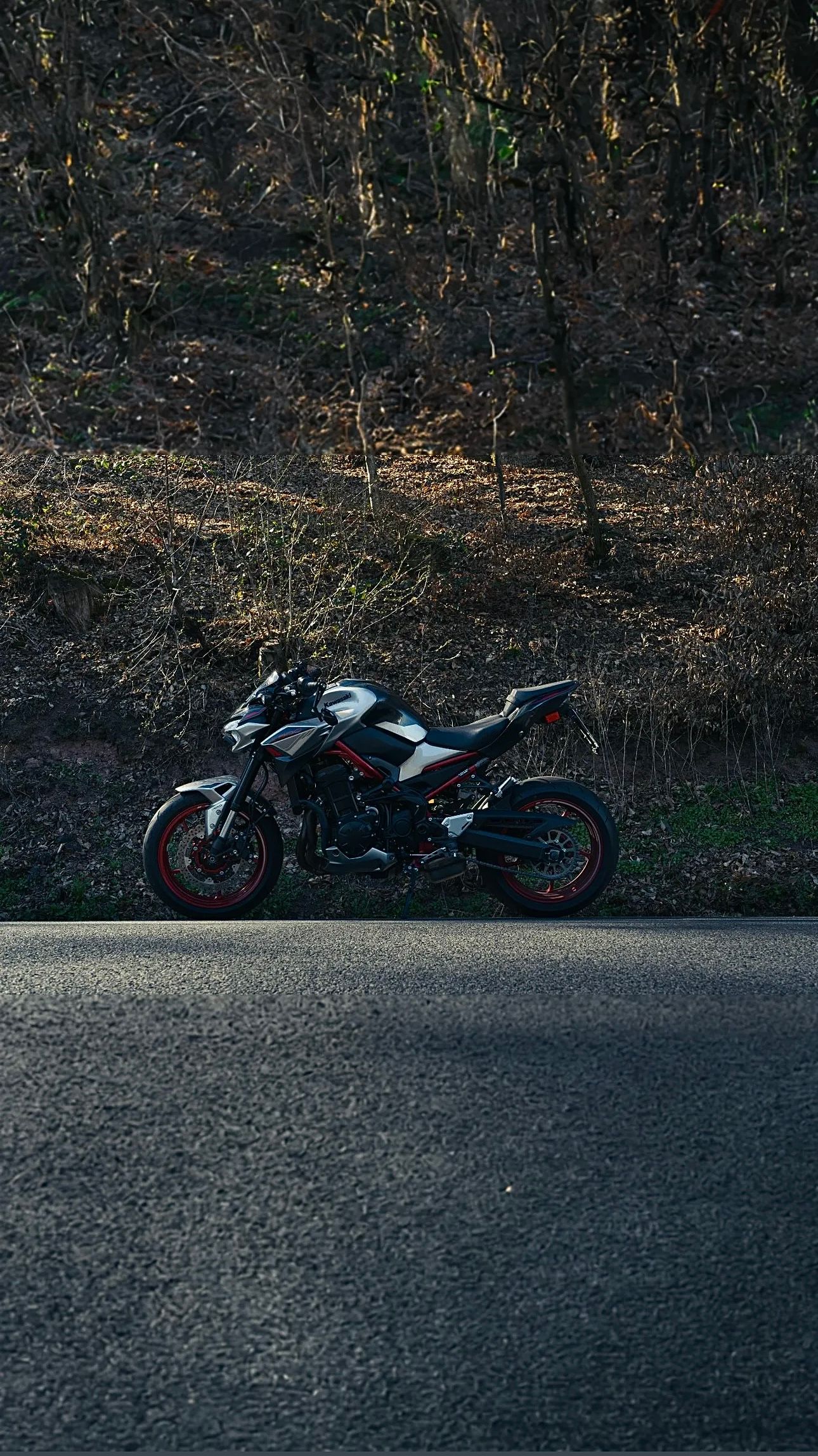 Motorradfotografie mit einer Kawasaki Z900 – Fotografie von pixelblickmedia