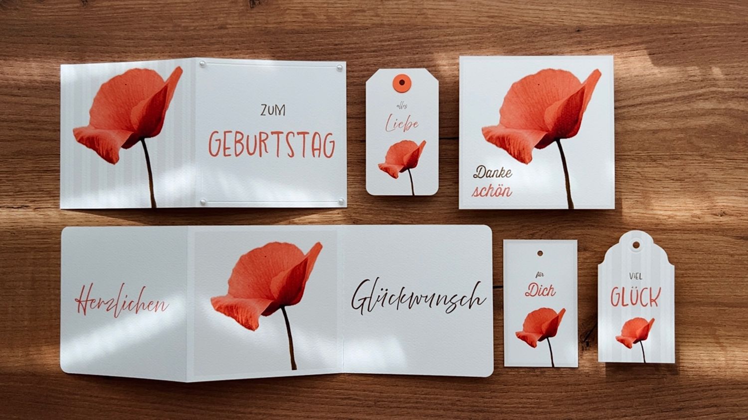 Papeteriewerk - individuelle Kartendesigns für Privat- und Geschäftsanlässe, Anlasspapeterie