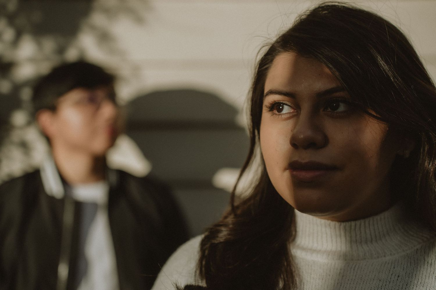 Engagement portraits in Old town Alexandria