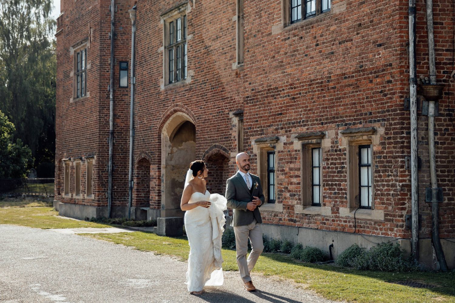 Historic brick building exterior with classic architecture and windows.
