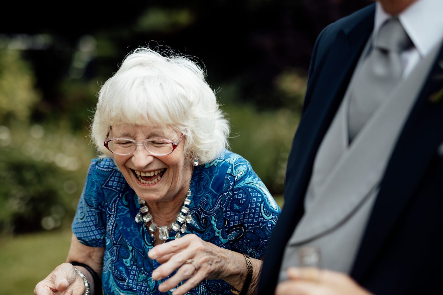 grandma laughing