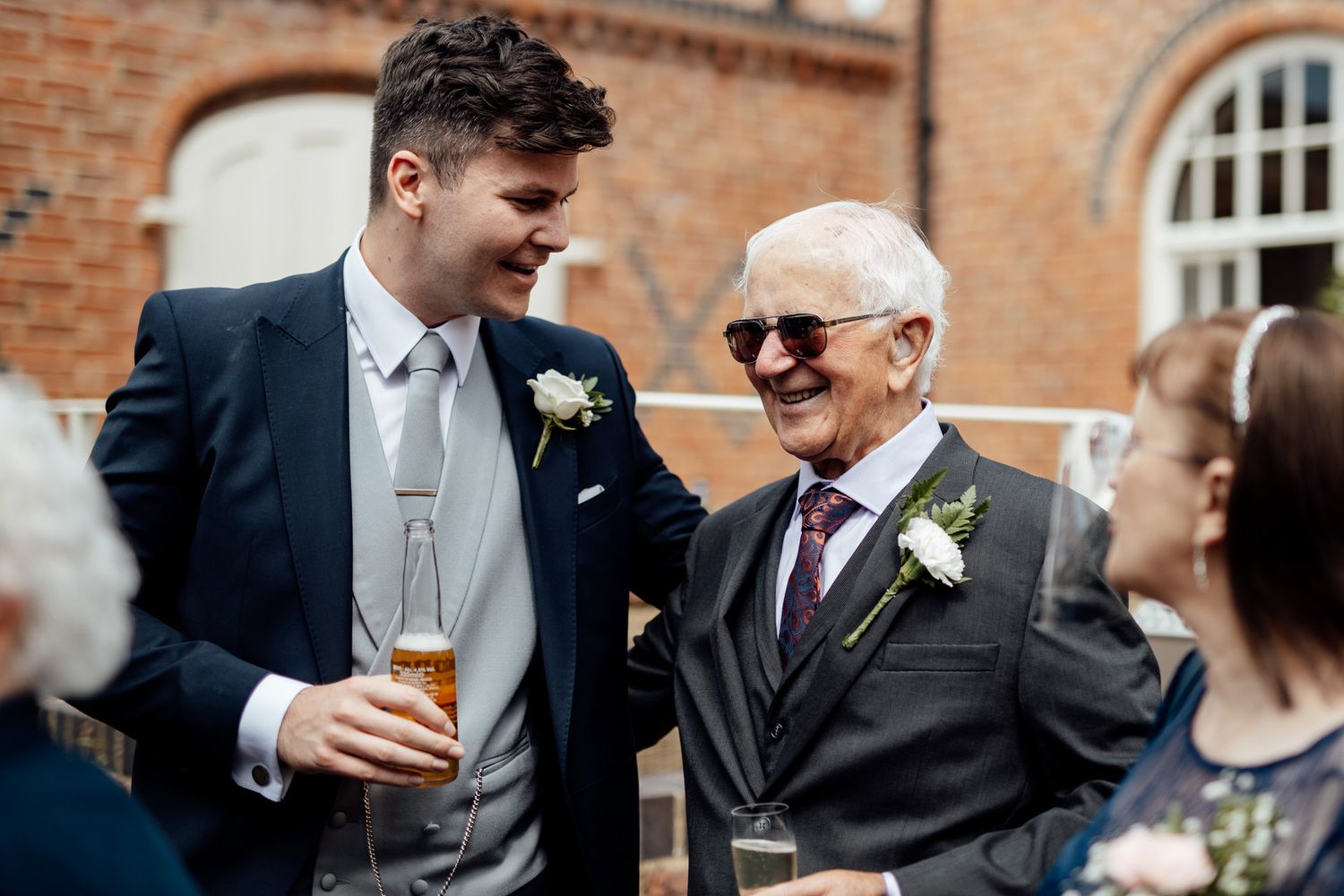 groom and grandad