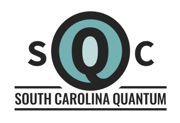 Logo for South Carolina Quantum featuring SQC letters with a teal circle around the Q.