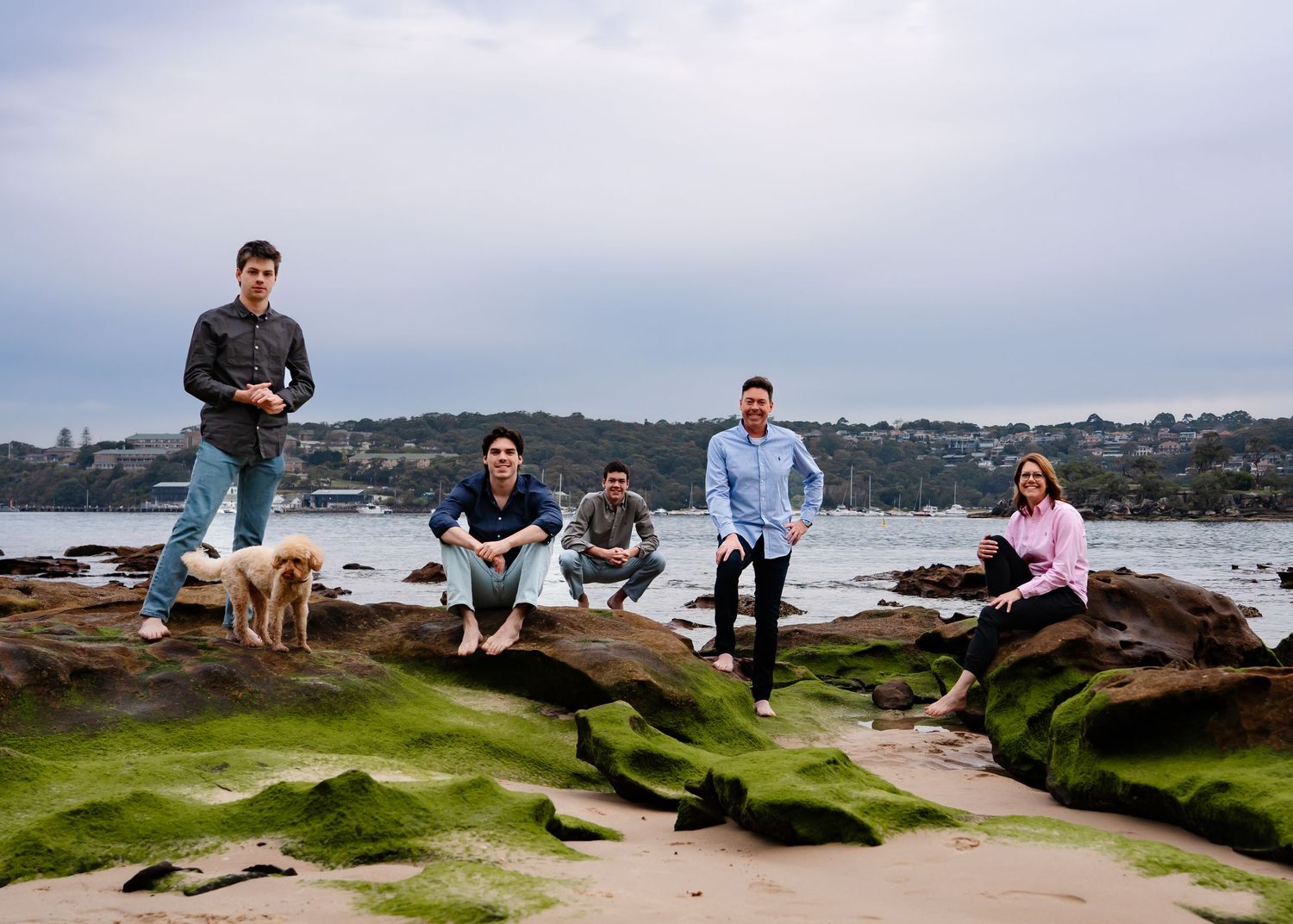 Family photographer Sydney Northern Beaches maternity newborn family photography session
