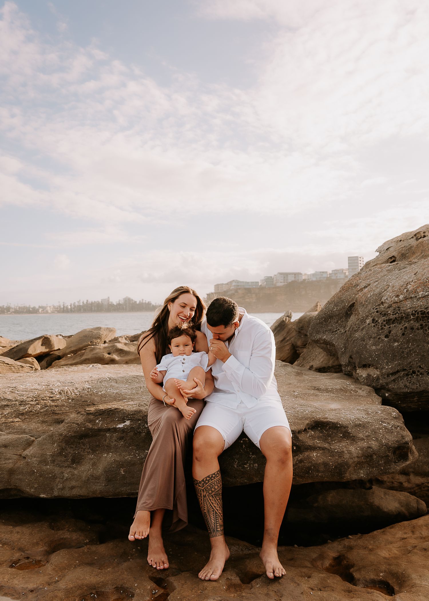 Family photographer Sydney Northern Beaches maternity newborn family photography session