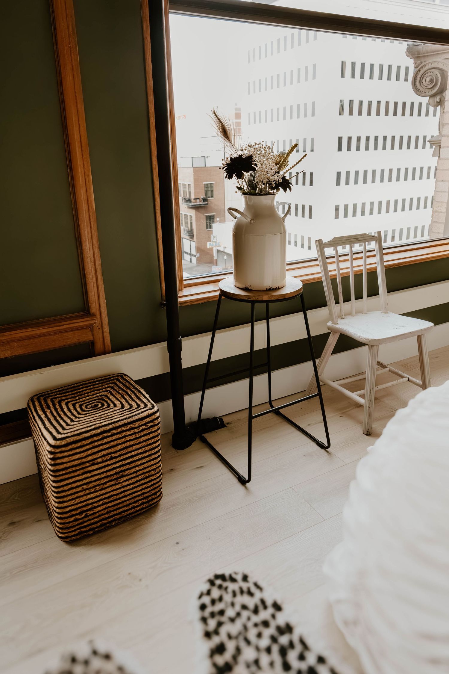 Curated photography props and styling pieces available for use at Everwild Collective Studio, a creative studio rental in Spokane, WA