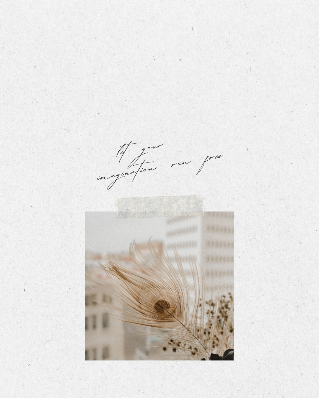 Minimalist promotional graphic featuring Everwild Collective Studio and a glimpse of the creative photography space in Spokane, Washington.