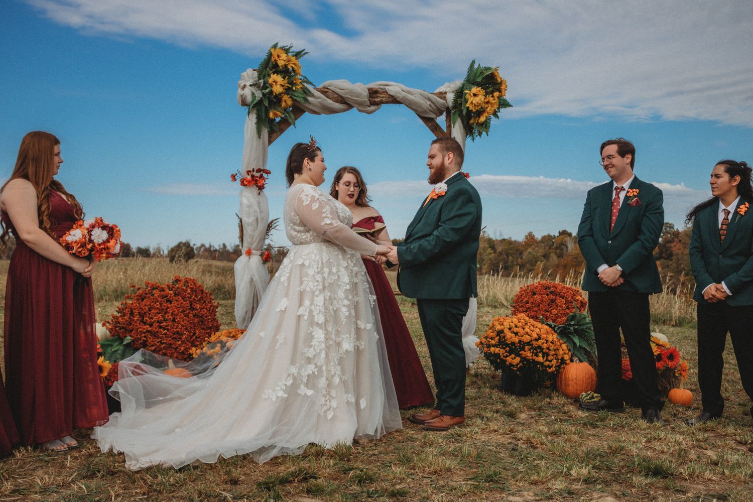 Wedding, vibrant