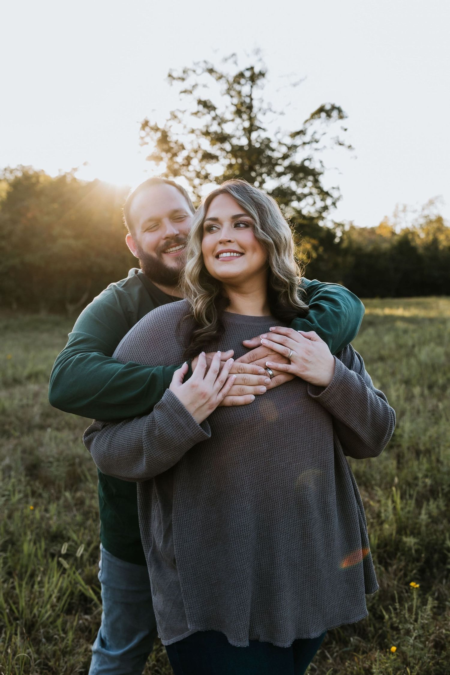 Mom and dad at family session