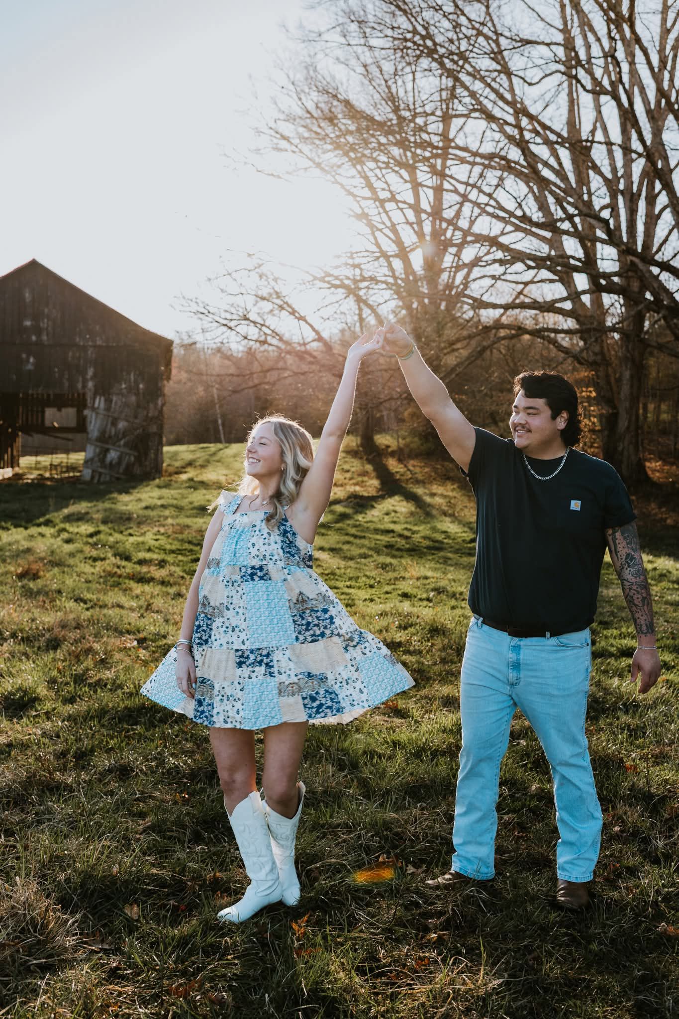 Couples Session, dancing