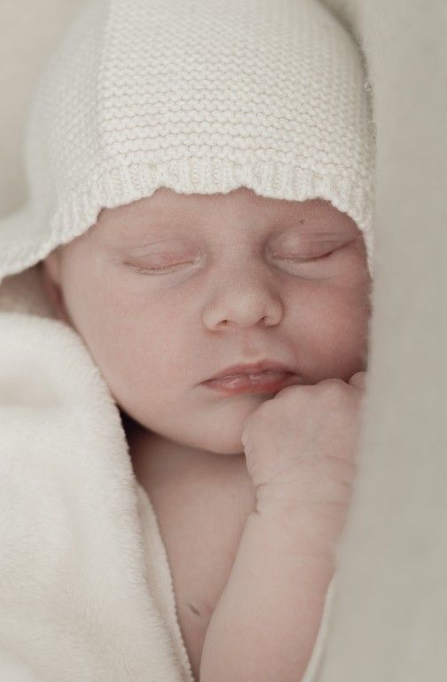Emotive black and white newborn photography close up by Sarah Cullen South Wales