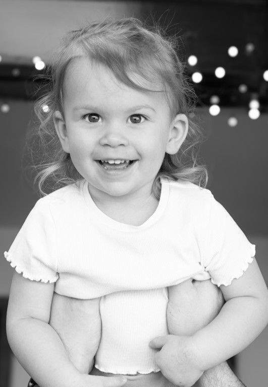 Smiling photo from relaxed photoshoot in Cardiff, South Wales