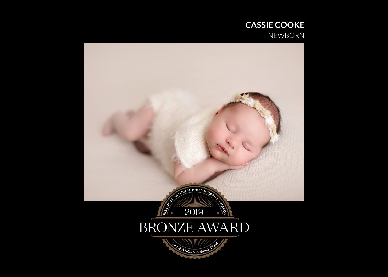Award-winning posed newborn photography image by Cassie J Photography in Singleton NSW