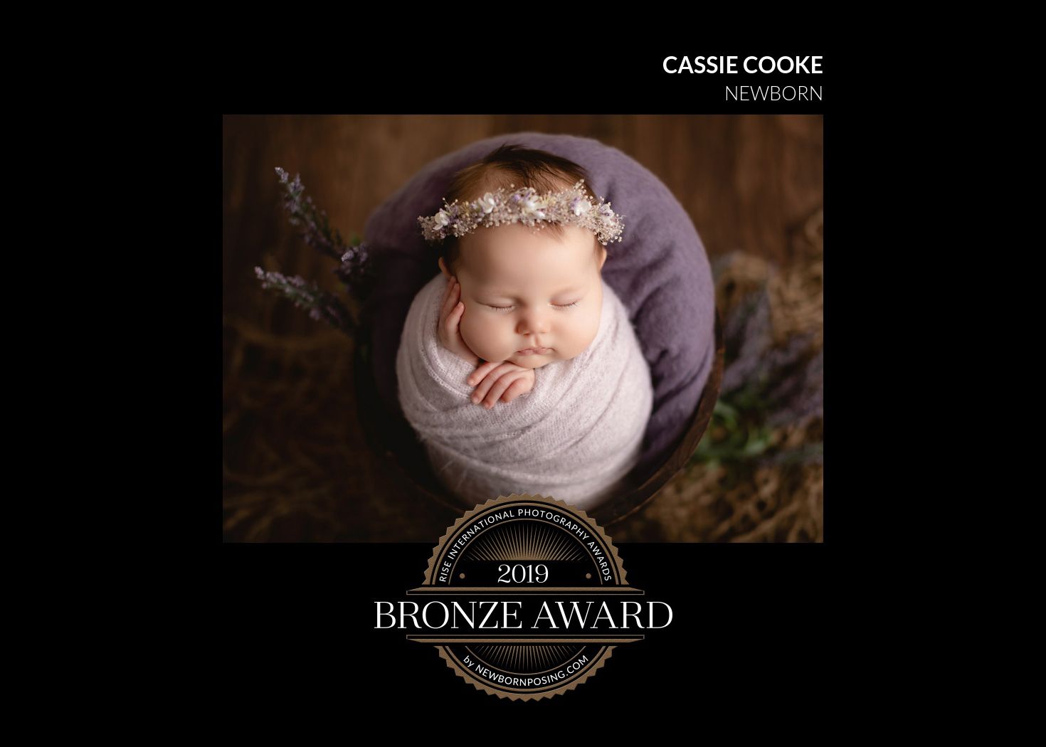 Award-winning posed newborn photography image by Cassie J Photography in Singleton NSW