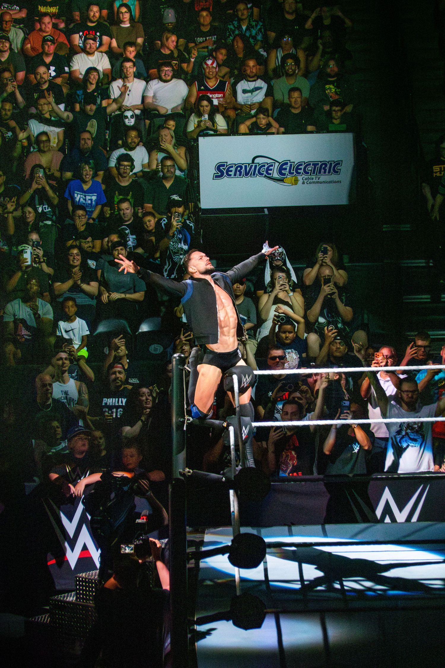 a wrestling match