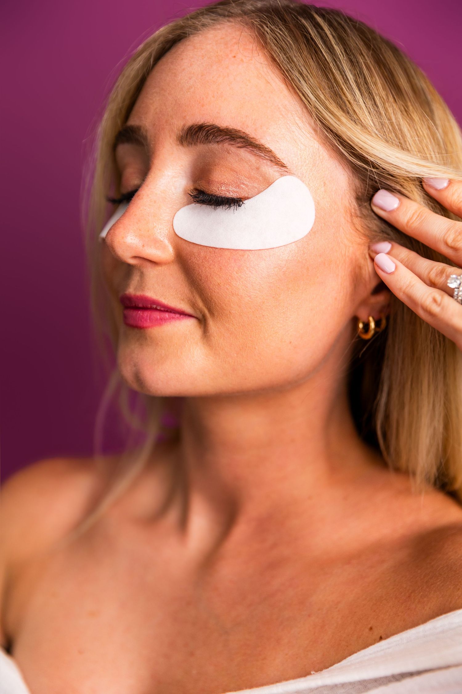 Spa Esthetician wellness branding product shoot near Boston, Massachusetts, photographed by Jessica Vultaggio, commercial photographer.
