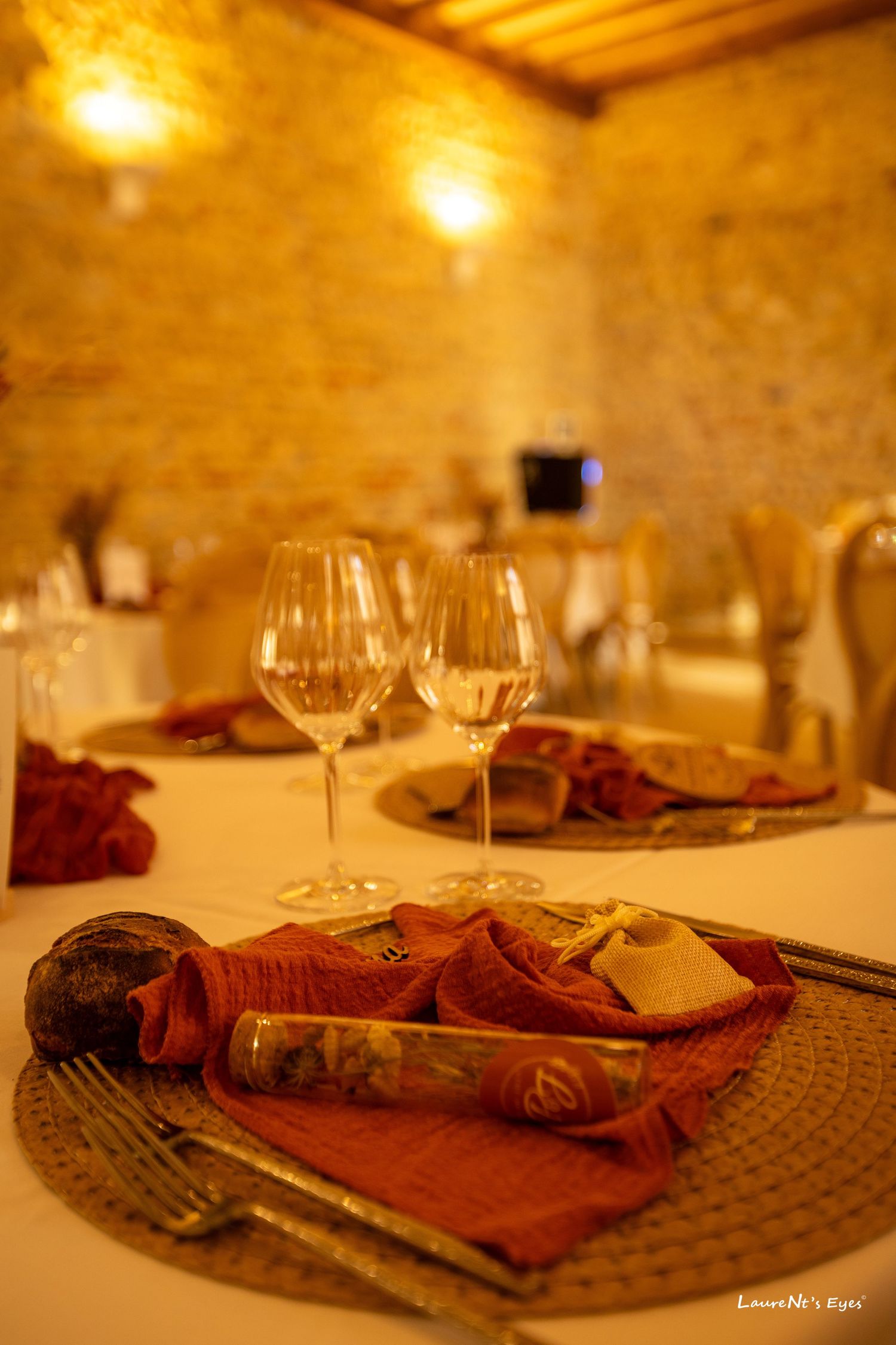 Table dressage mariage