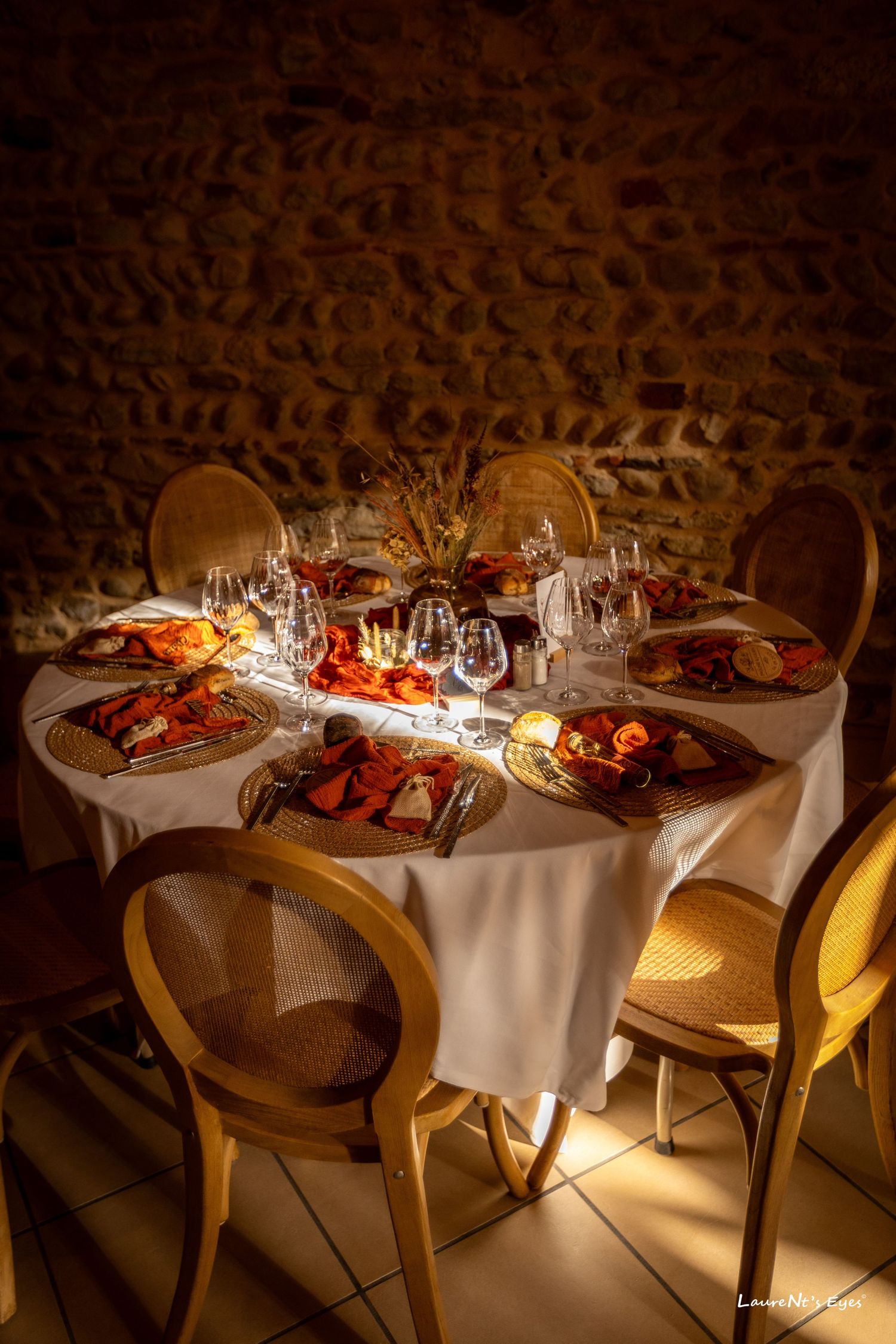 Table dressage mariage