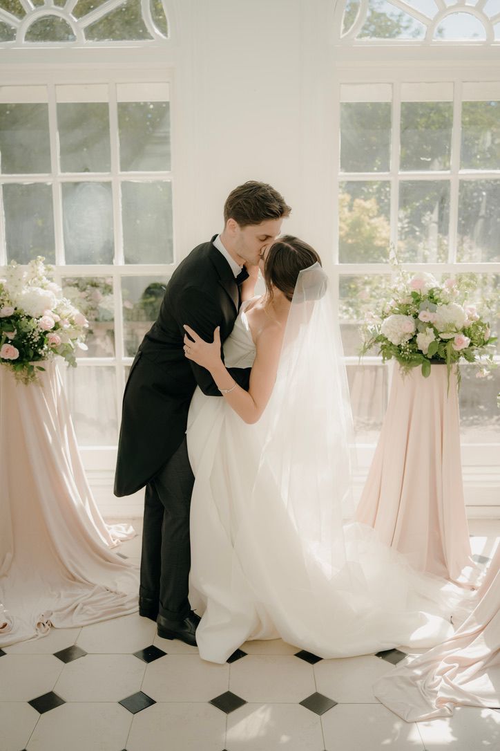 Intimate wedding ceremony captured in a documentary, soft editorial style by Kent wedding photographer Indie.