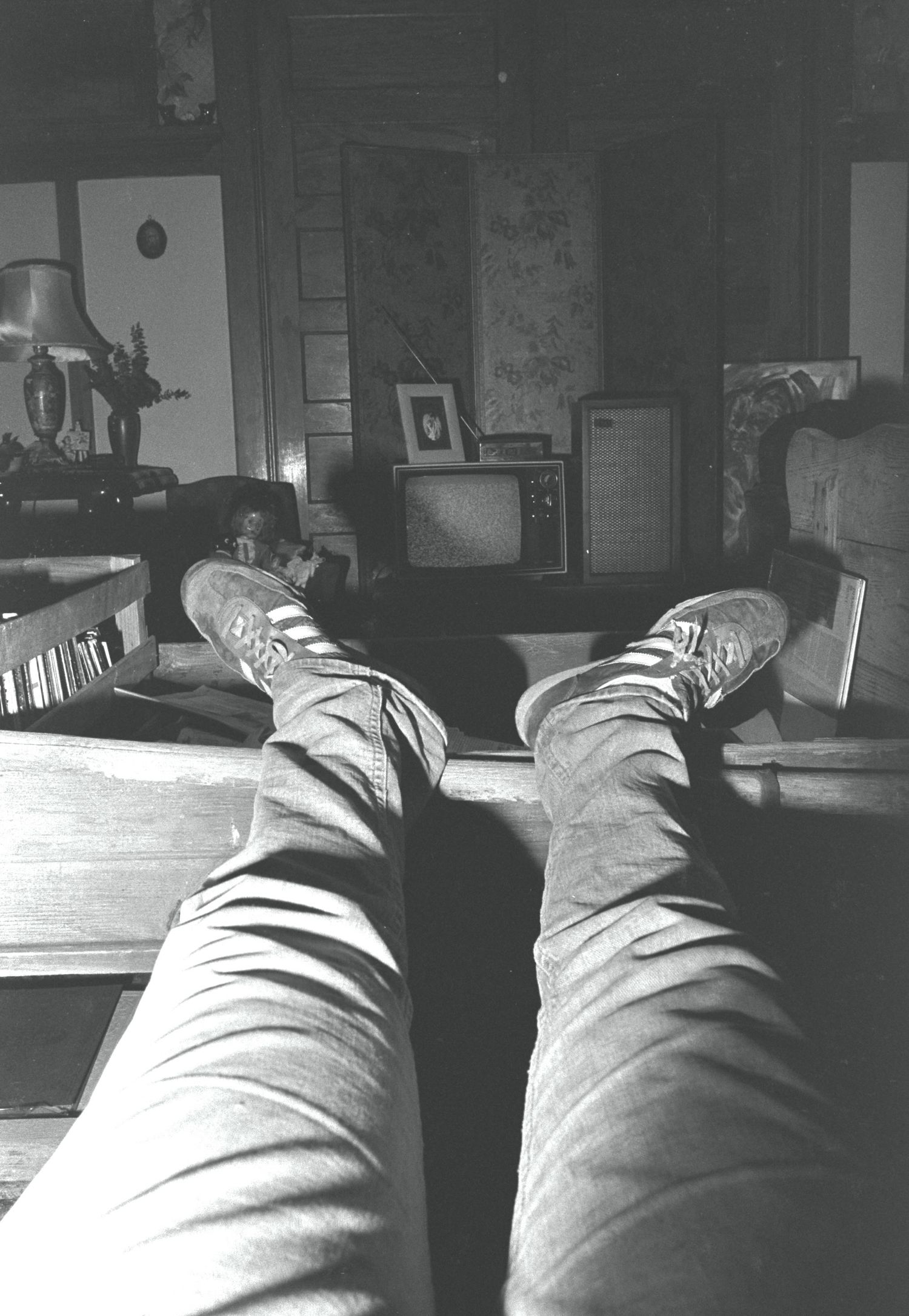Richard Schoenberg Legs - Circa 1979 - Photograph by Richard D. Schoenberg