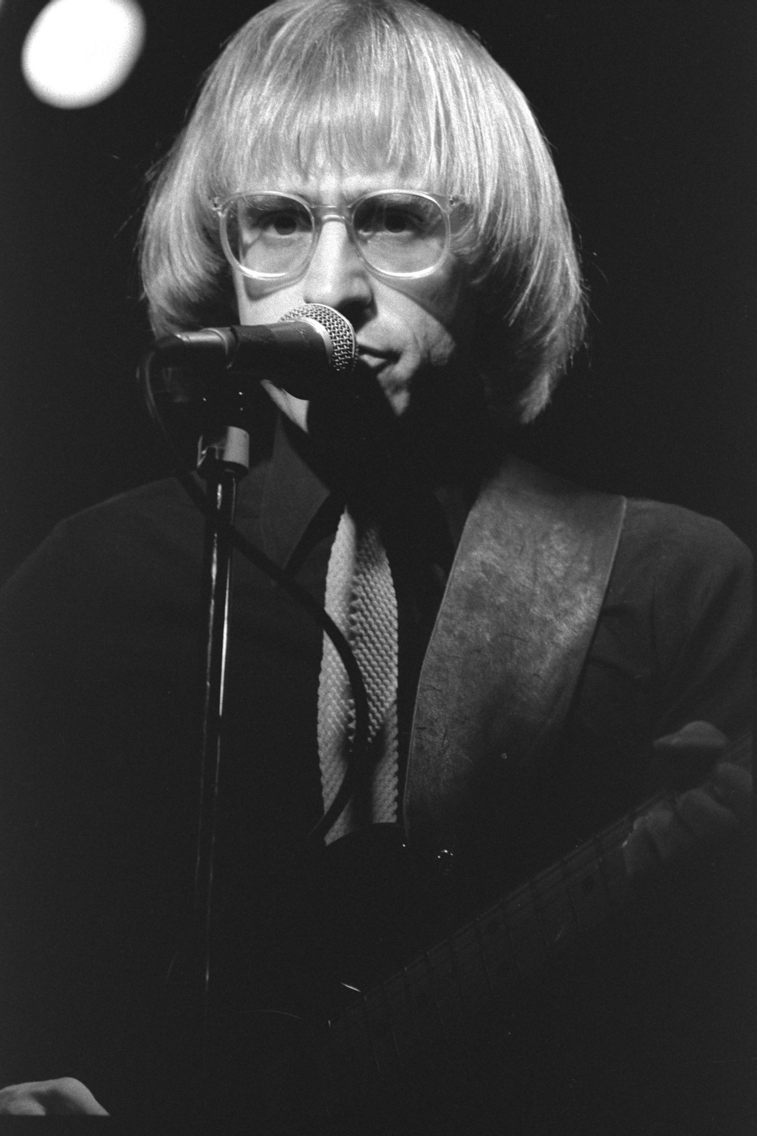 Moon Martin @ JB Scotts in Albany, NY - 1979  - Photograph by Richard D. Schoenberg