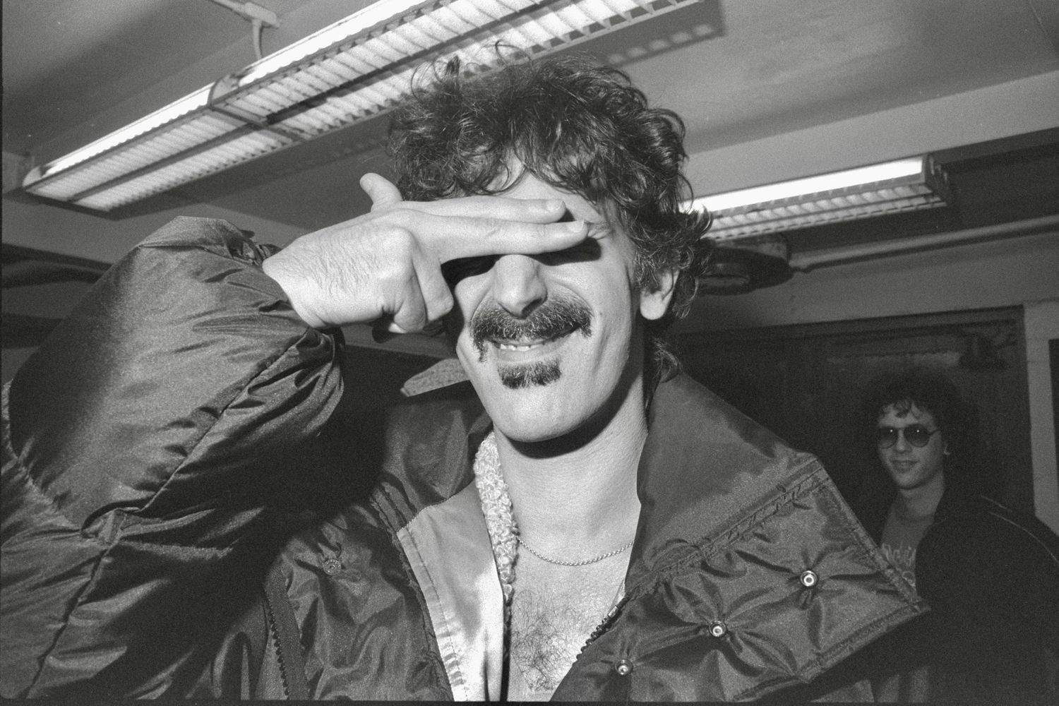 Frank Zappa @ JB Scotts in Albany, NY - 1979  - Photograph by Richard D. Schoenberg