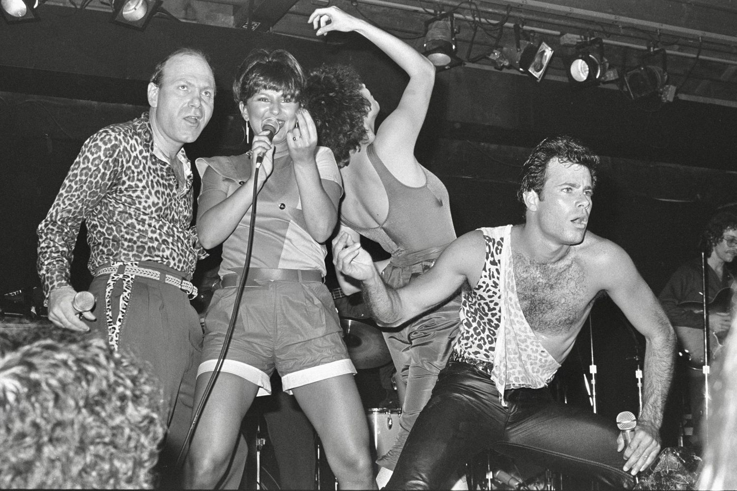 The Manhattan Transfer @ JB Scotts in Albany, NY - 1979  - Photograph by Richard D. Schoenberg