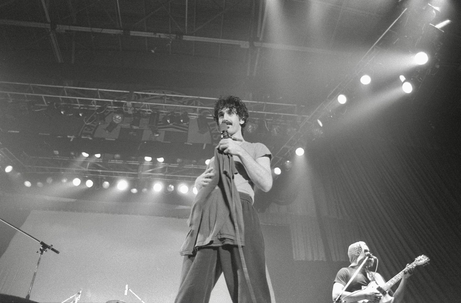Frank Zappa @ The RPI Fieldhouse 1979 Photograph by Richard D. Schoenberg