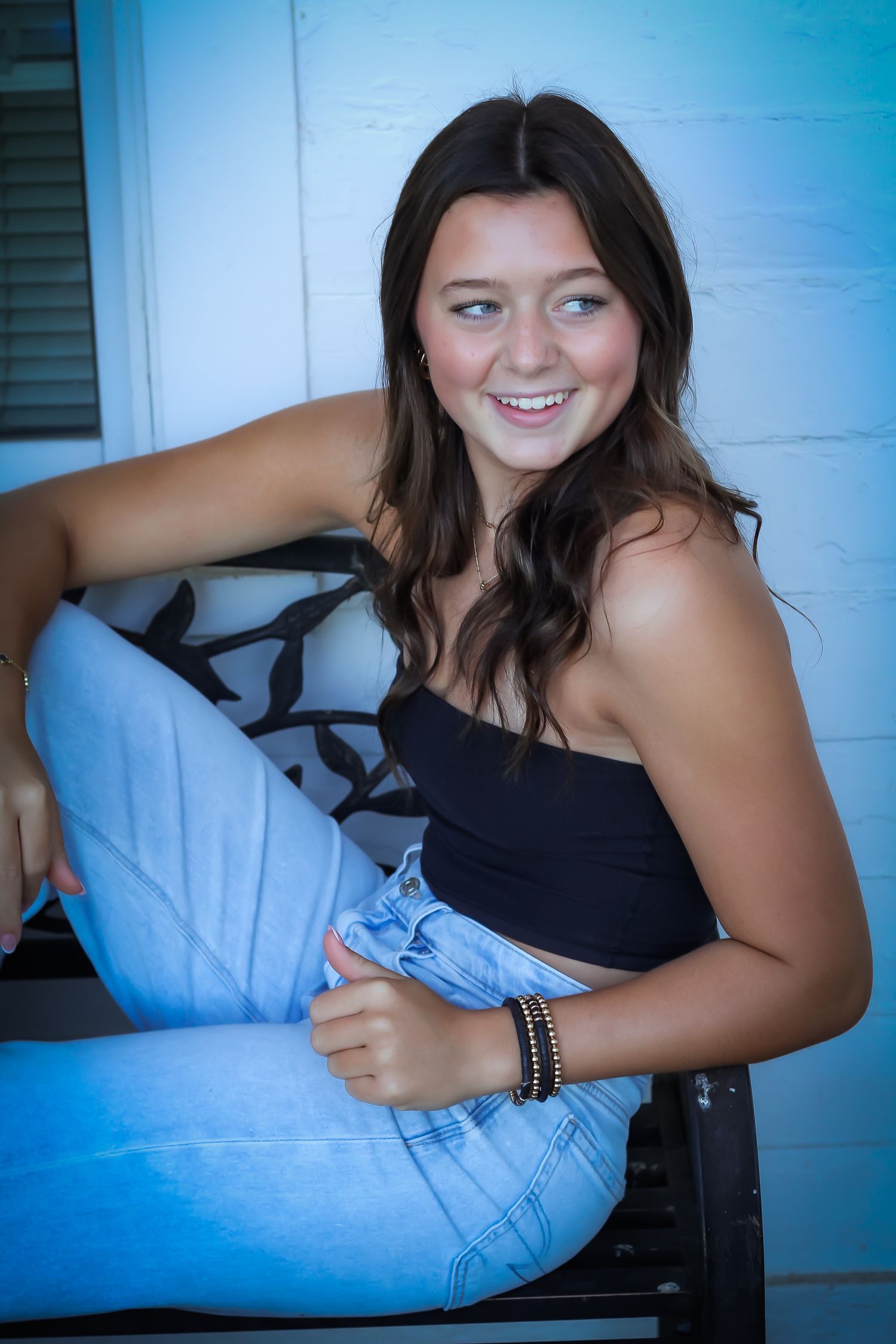 Senior session at Quail Hollow