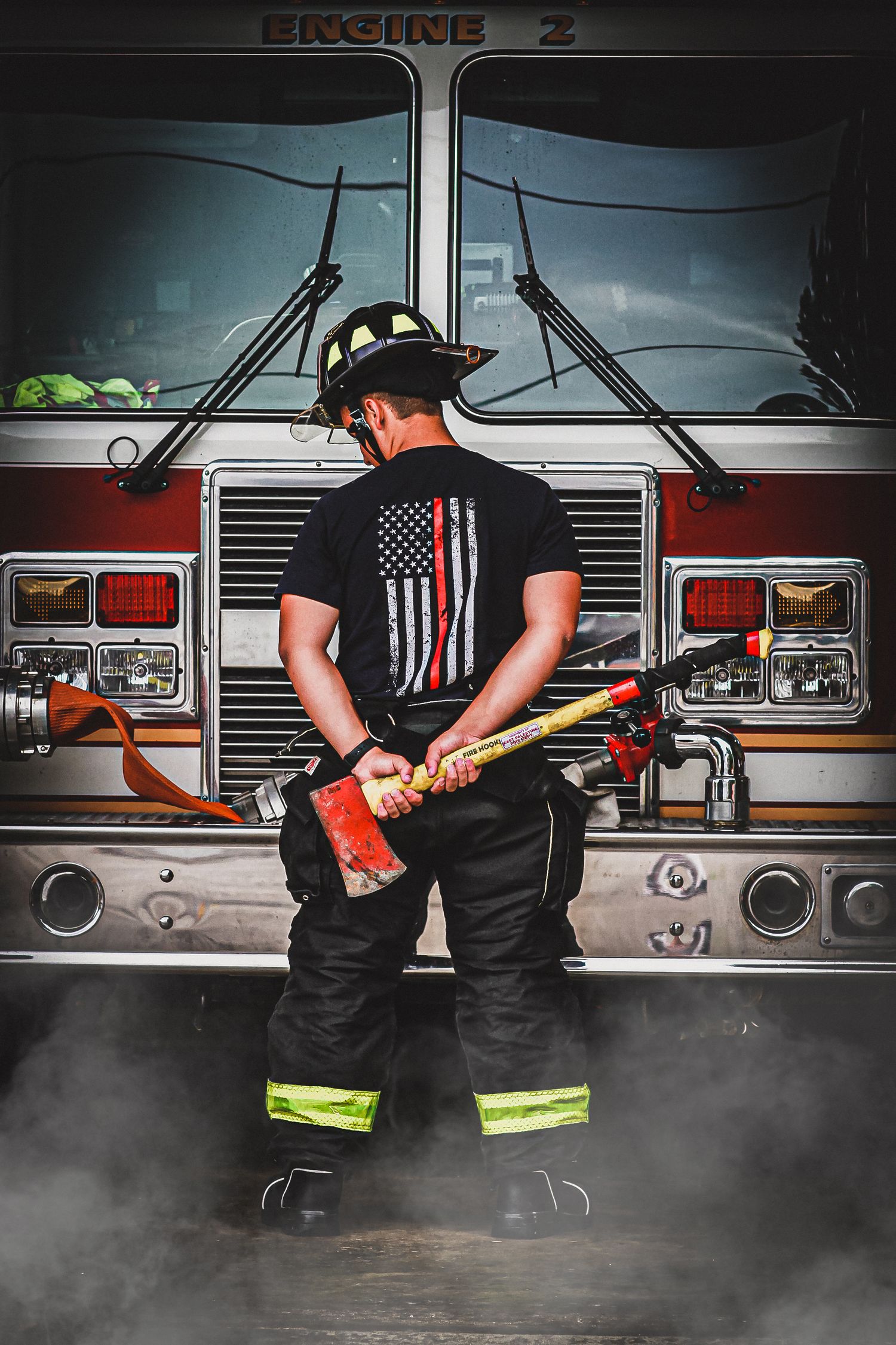 Senior Session firefighter