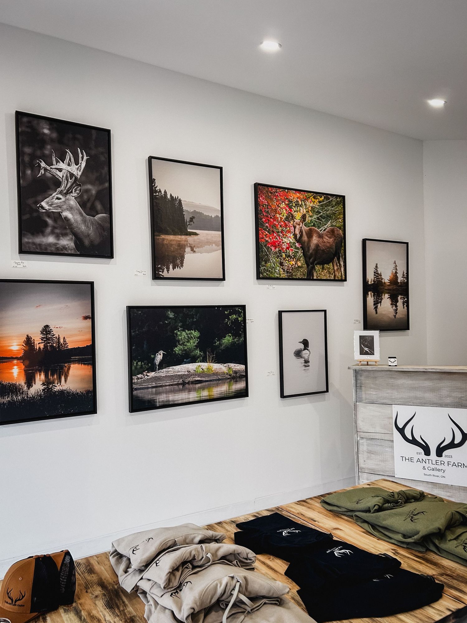 Welcome to the Antler Farm & Gallery – a destination nestled in the heart of Almaguin, where nature, art, come together!