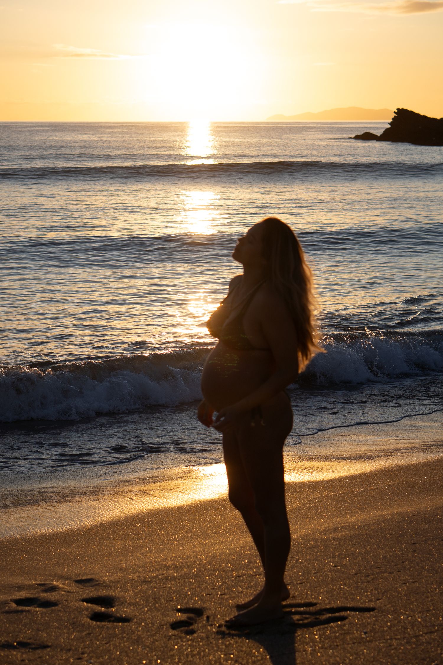 Coromandel Surf Pregnancy and Maternity Photoshoot