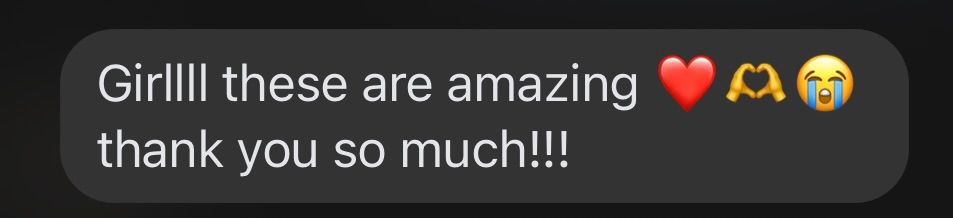 Client text message review