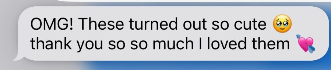 Client text message review