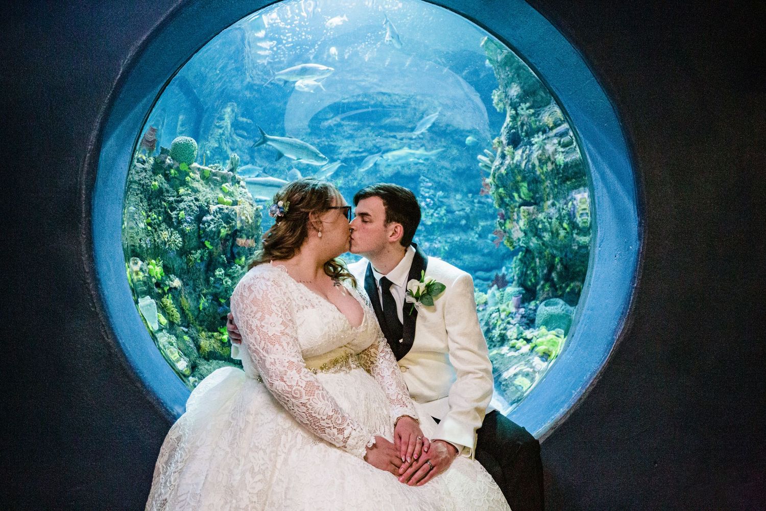 Fort Fisher Aquarium Wedding