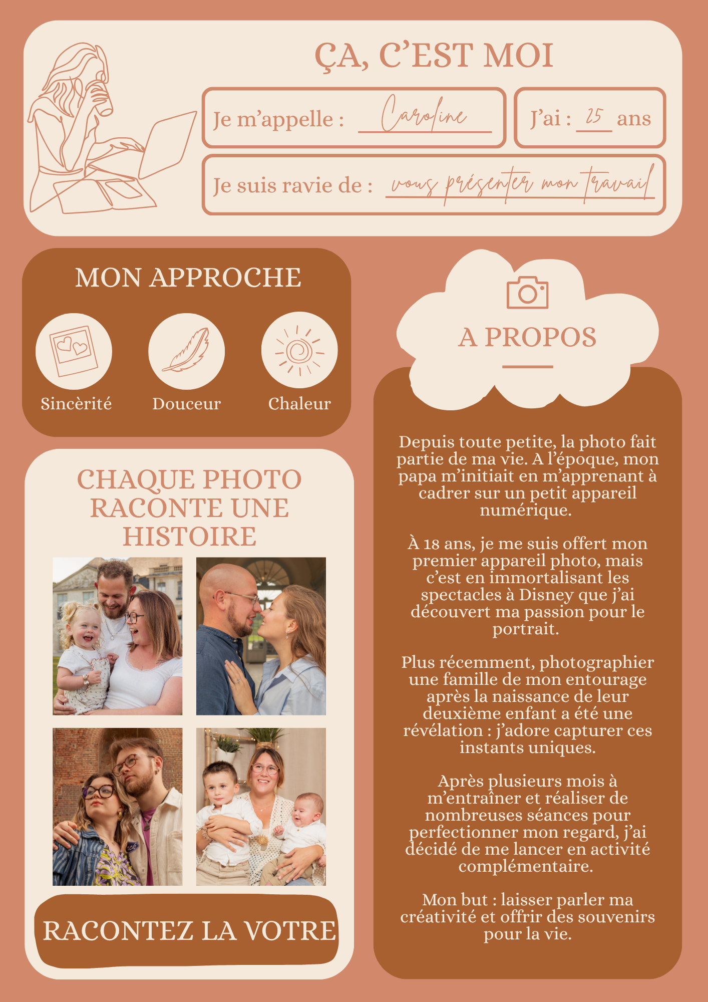 Présentation Caroline Malet Photographie. Bolbec & Alentours.