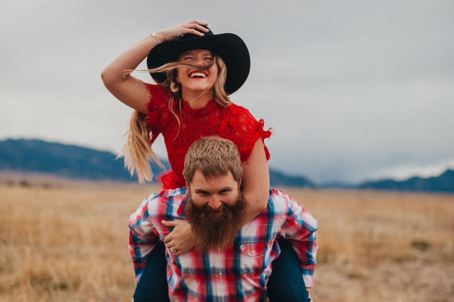 american pride engagement photos