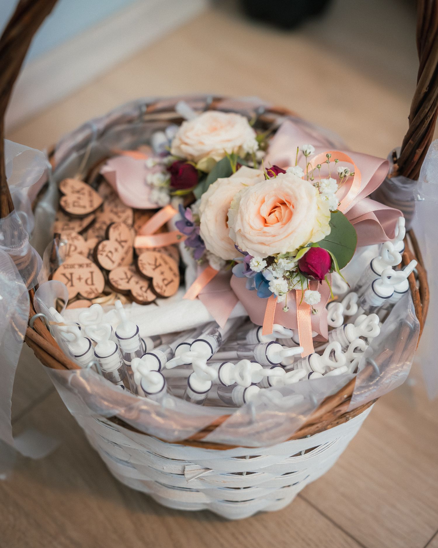 wedding decoration detail photo