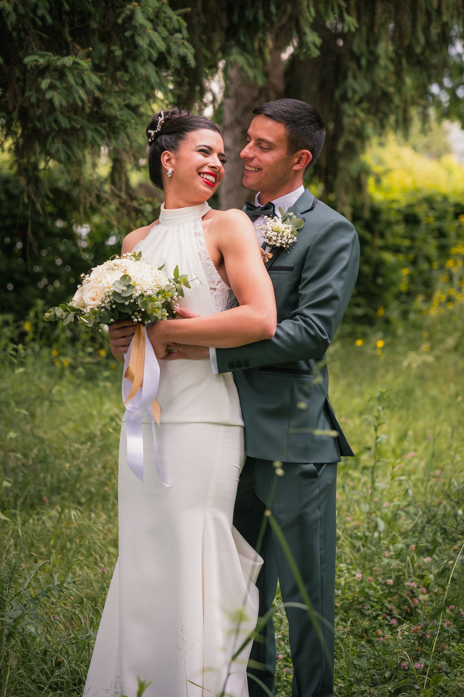 bride and groom portrait wedding photography Zagreb