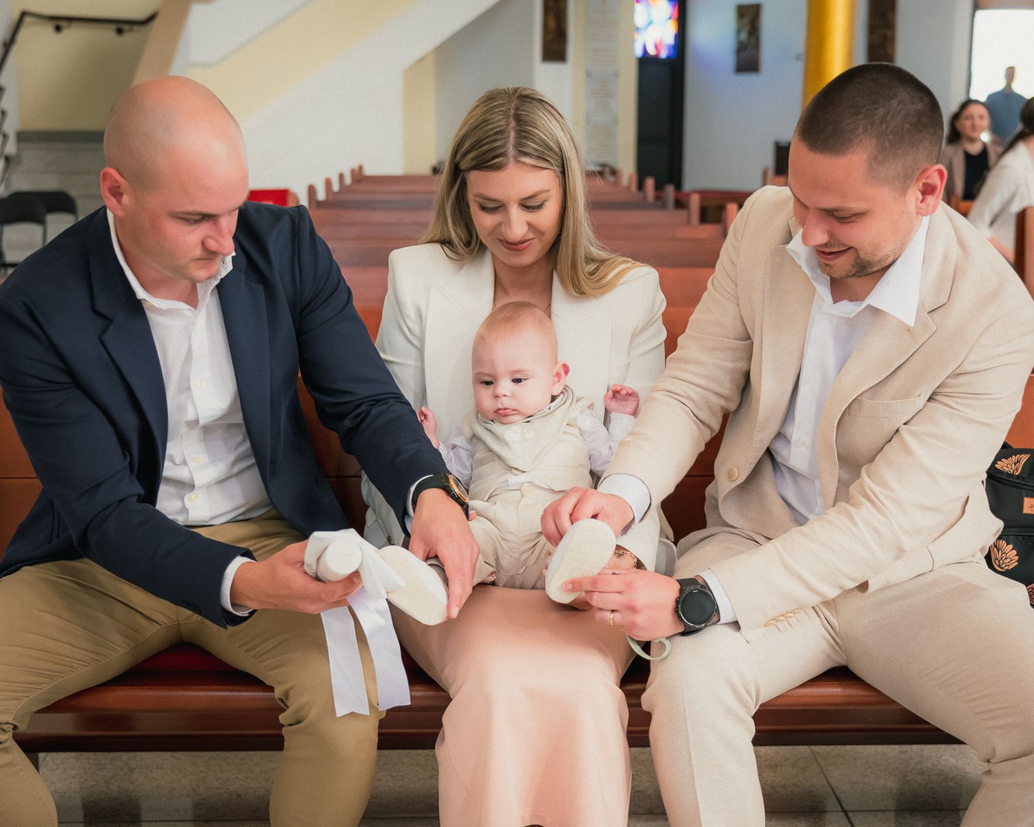 family baptism portrait photography Croatia