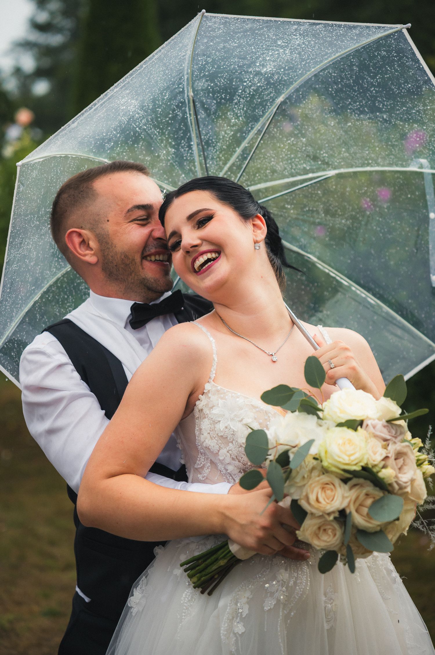 bride and groom portrait wedding photography Zagreb