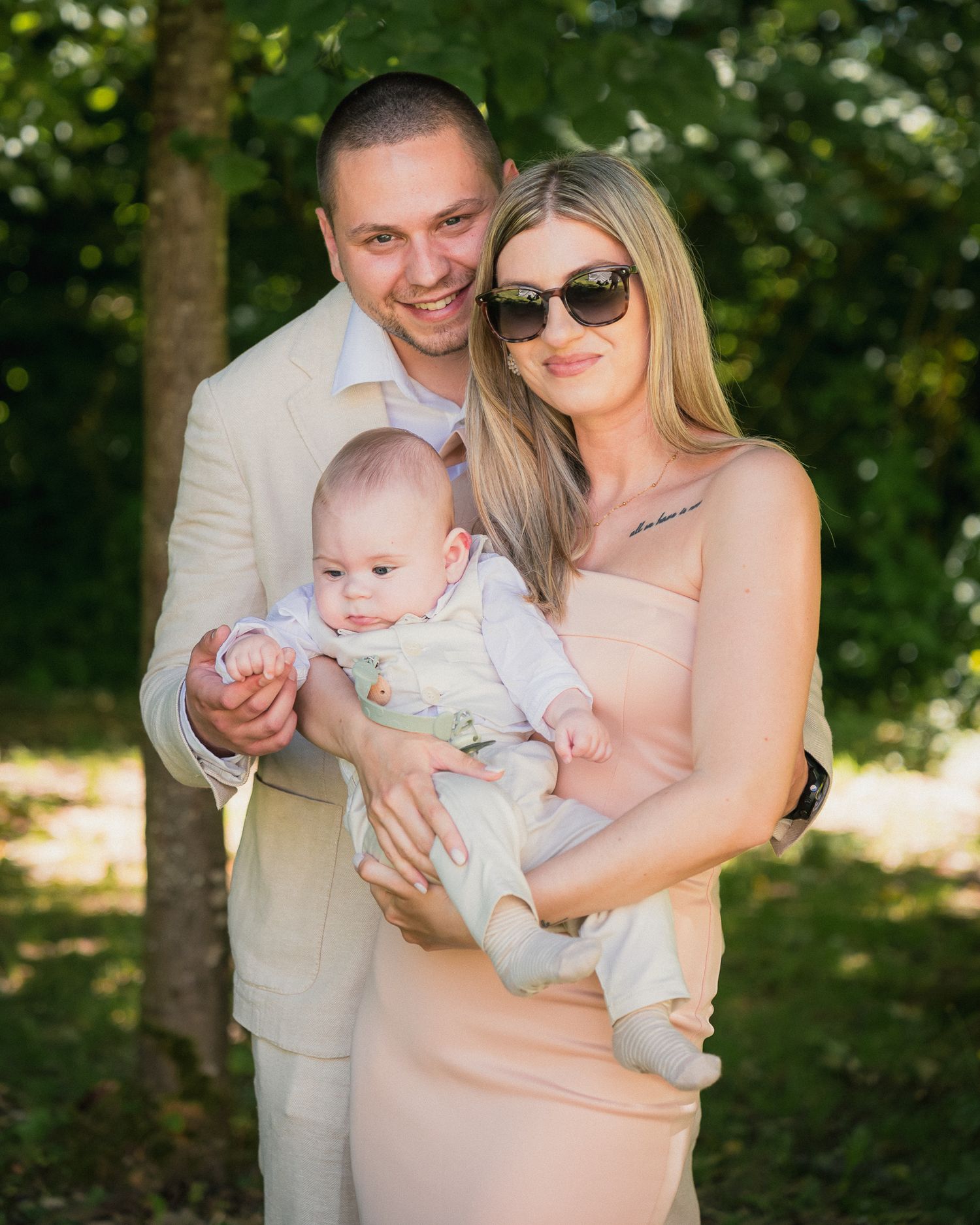 family baptism portrait photography Croatia