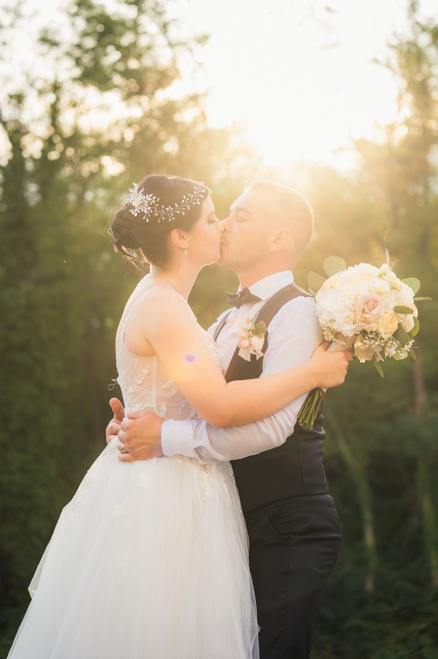 bride and groom portrait wedding photography Zagreb