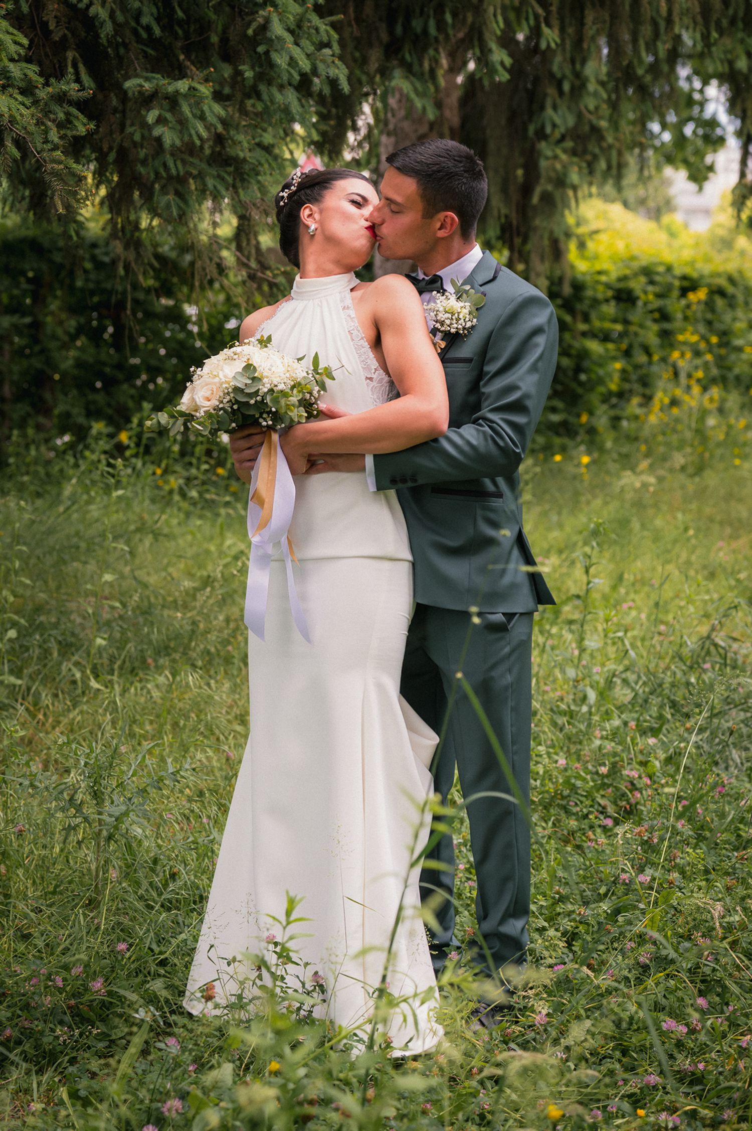 bride and groom portrait wedding photography Zagreb