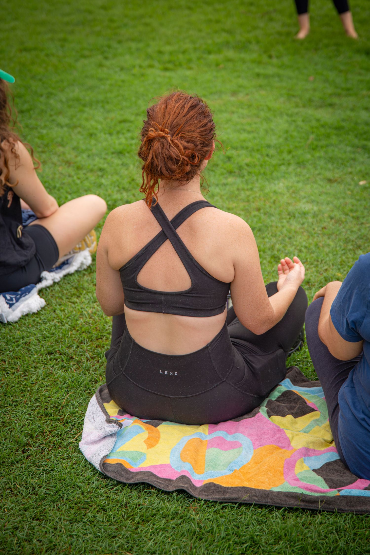 Mindfulness and breathwork at yeppoon community event