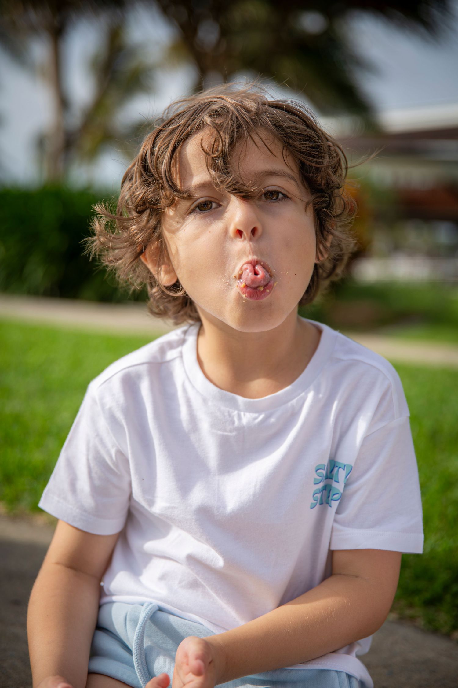 Child at outdoor event in Emu Park