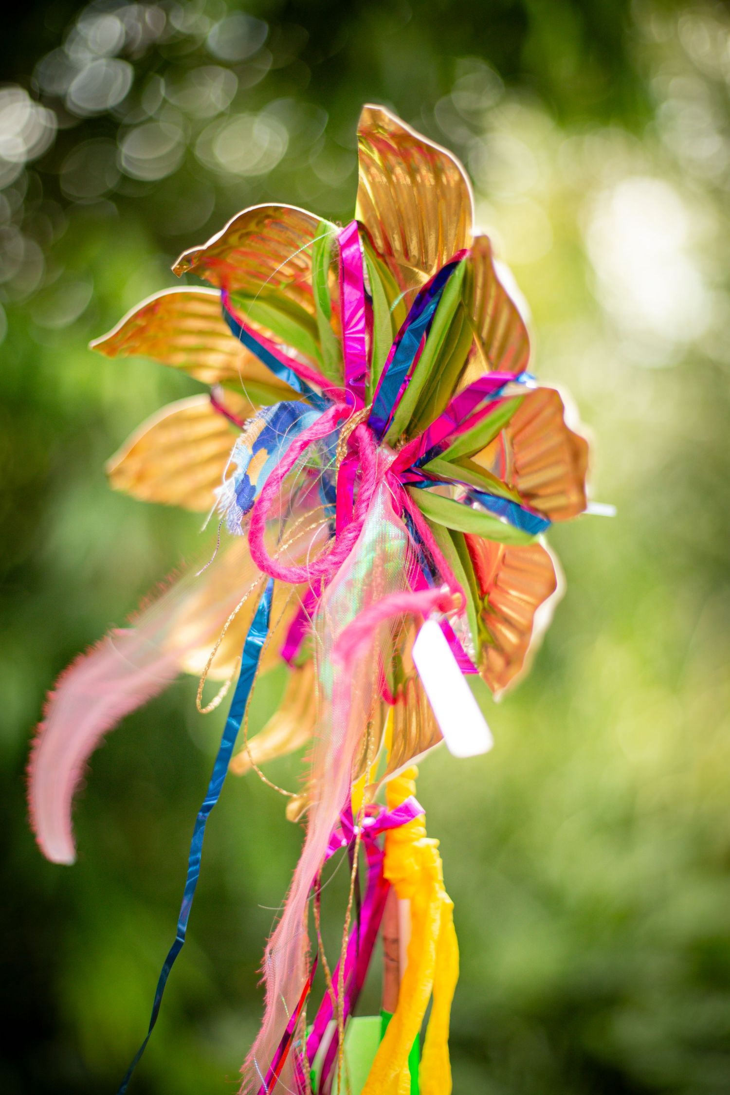 Bright art work 'festival flowers' at event in Rockhamton