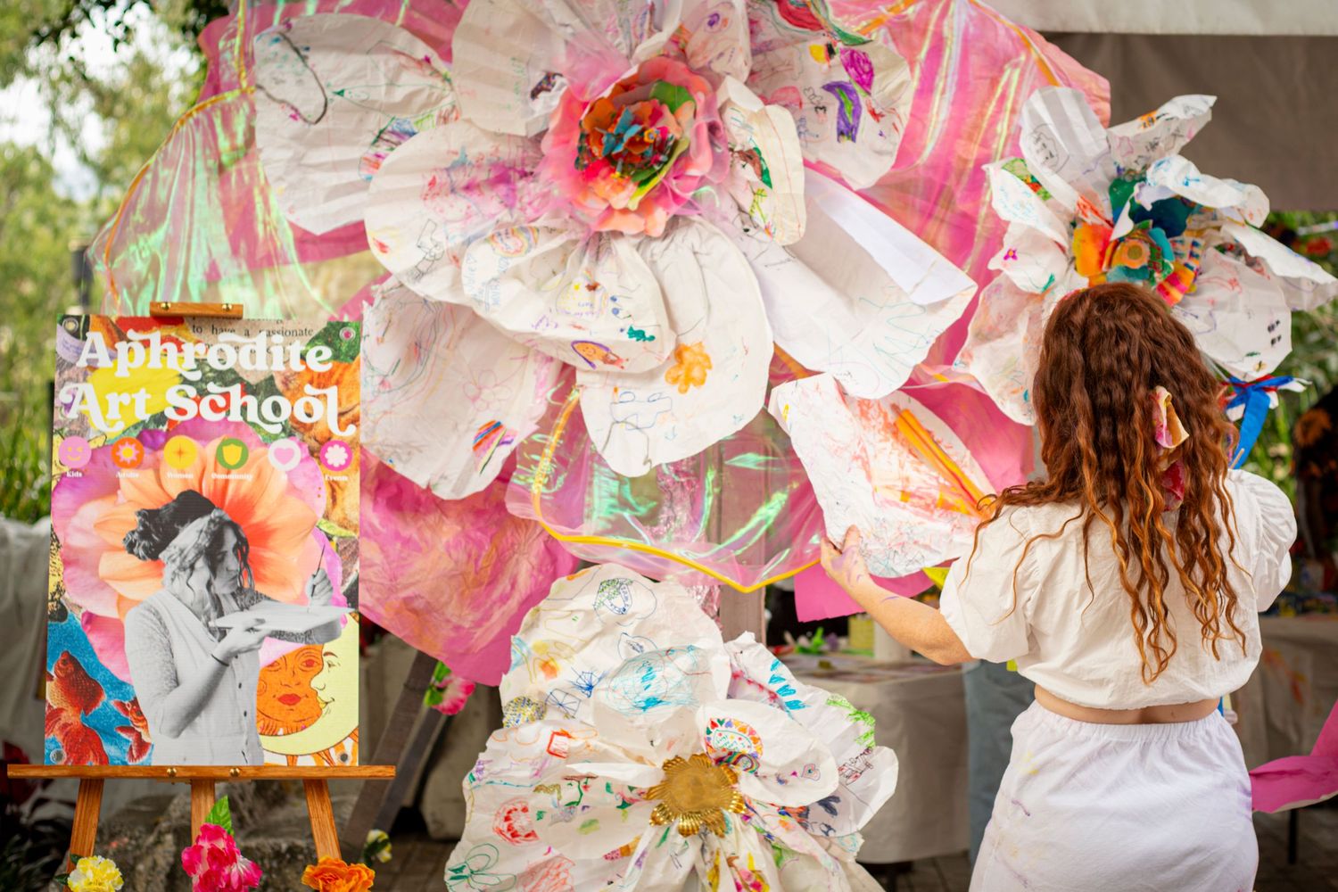 Colorful decorations and detail shots from a festive Rockhampton event