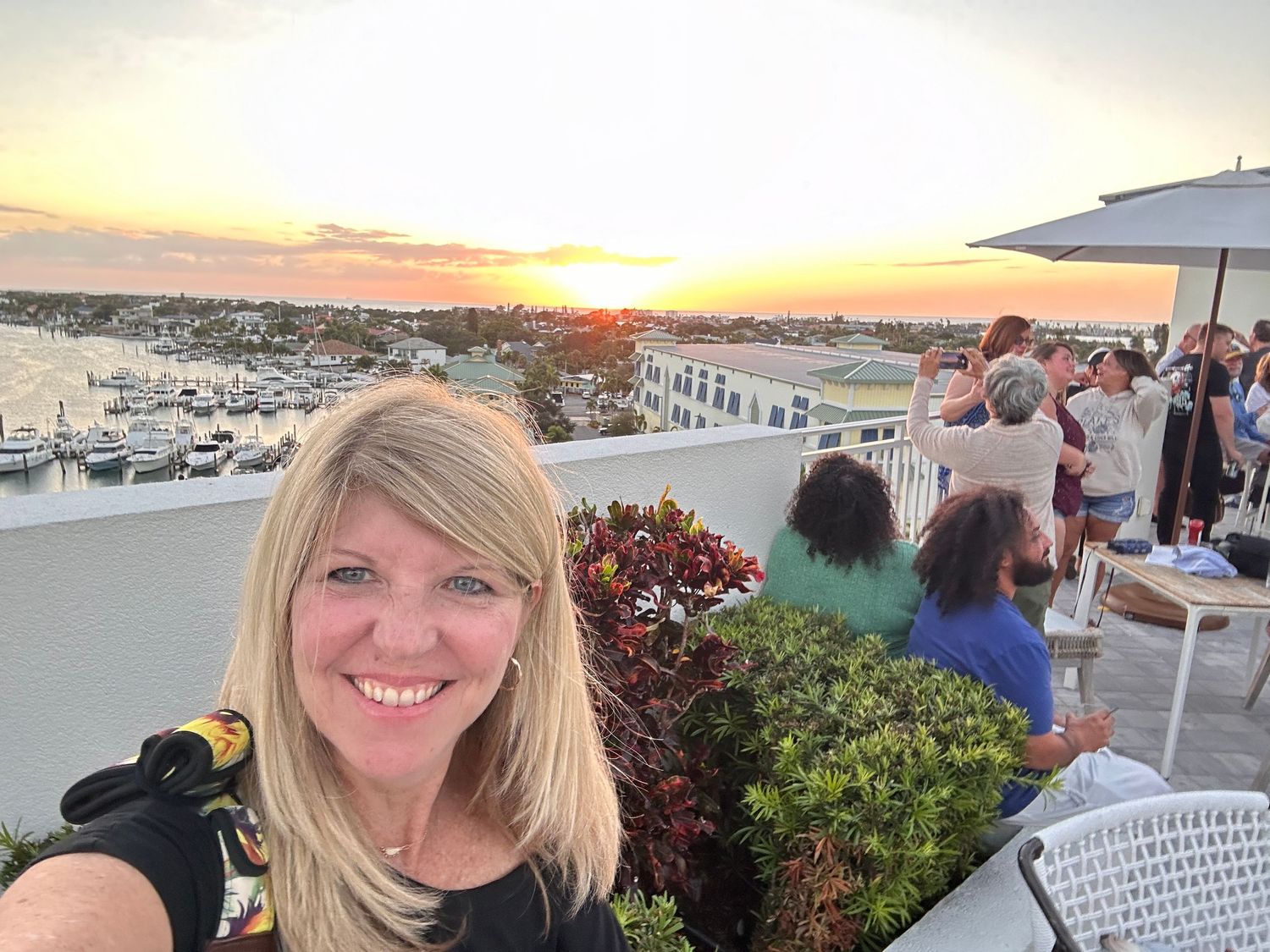 Sunset selfie